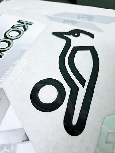 AYN Cricket Bat Sticker 4D Digital Embossed English Willow Fiber Tape Sports Accessories Protection, GHOST White