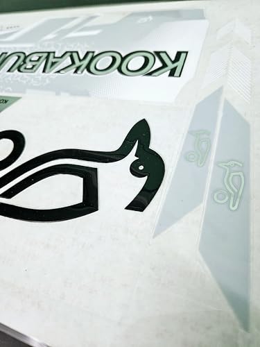 AYN Cricket Bat Sticker 4D Digital Embossed English Willow Fiber Tape Sports Accessories Protection, GHOST White