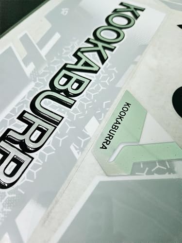 AYN Cricket Bat Sticker 4D Digital Embossed English Willow Fiber Tape Sports Accessories Protection, GHOST White