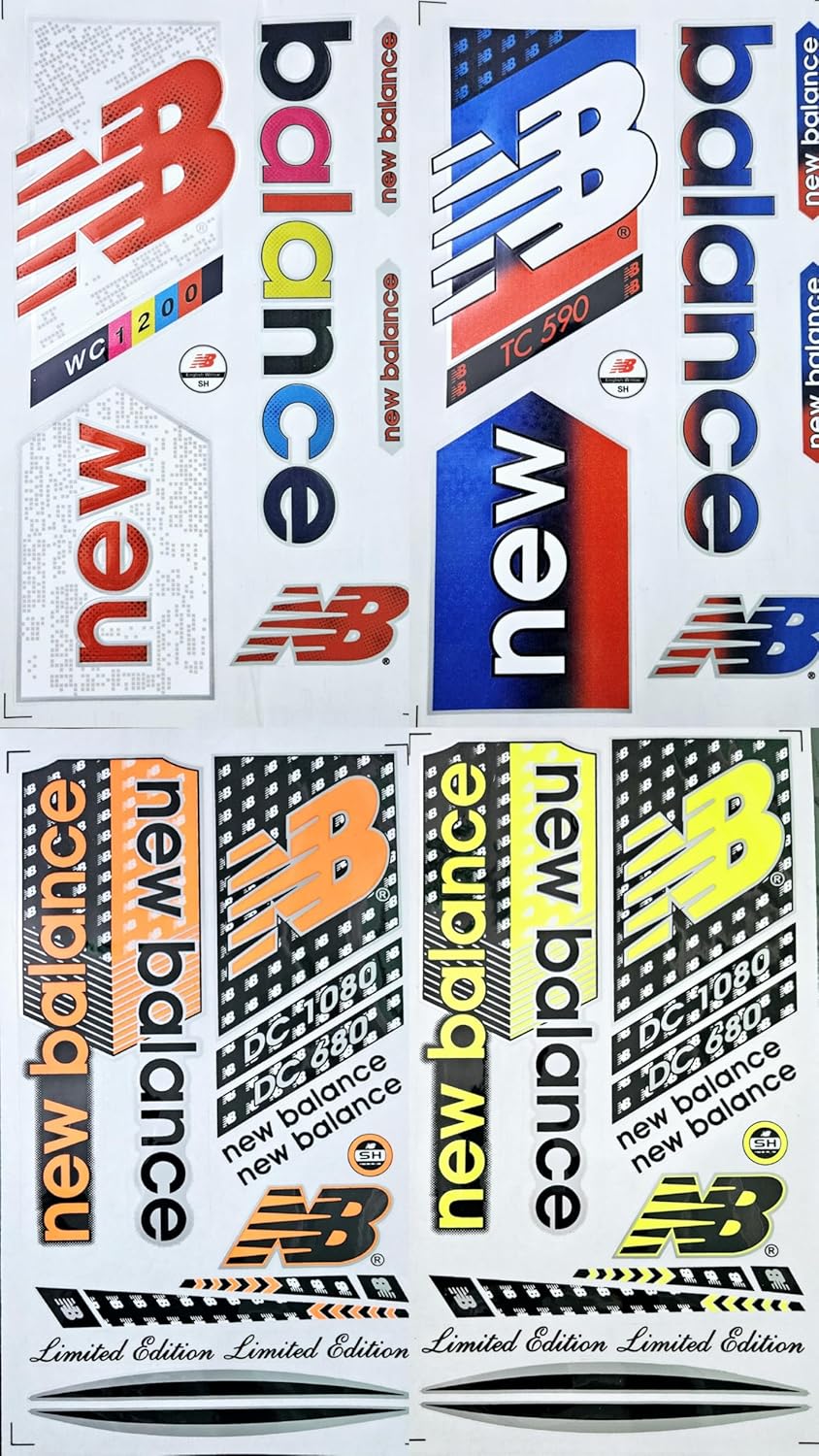 AYN Cricket Bat Sticker 2D Plain English Willow Fiber Tape Sports Accessories Protection, DCTC Orange