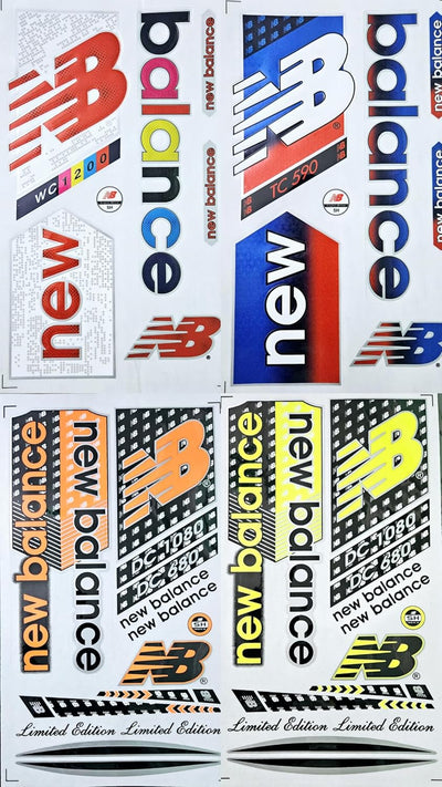 AYN Cricket Bat Sticker 2D Plain English Willow Fiber Tape Sports Accessories Protection, DCTC Orange