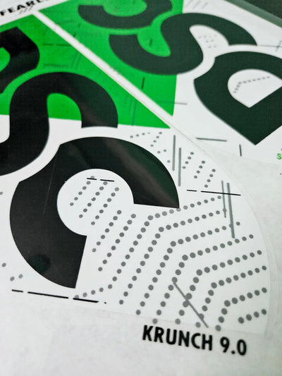 AYN Cricket Bat Sticker 2D Plain English Willow Fiber Tape Sports Accessories Protection, Krunch Green