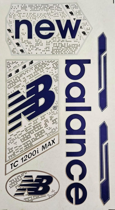 AYN Bat Sticker 2D Plain English Willow Fiber Tape Sports Accessories Protection, CT Blue