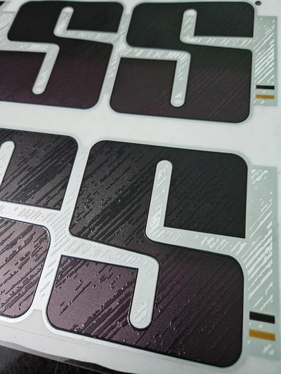 AYN Cricket Bat Sticker 4D Digital Embossed English Willow Fiber Tape Sports Accessories Protection,SKY Purple