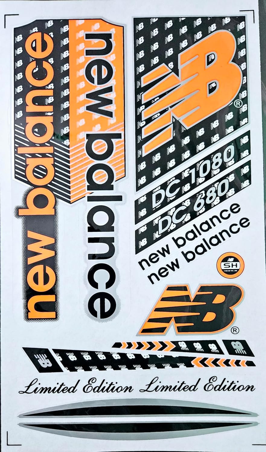 AYN Cricket Bat Sticker 2D Plain English Willow Fiber Tape Sports Accessories Protection, DCTC Orange