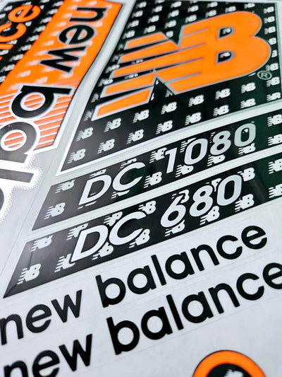 AYN Cricket Bat Sticker 2D Plain English Willow Fiber Tape Sports Accessories Protection, DCTC Orange