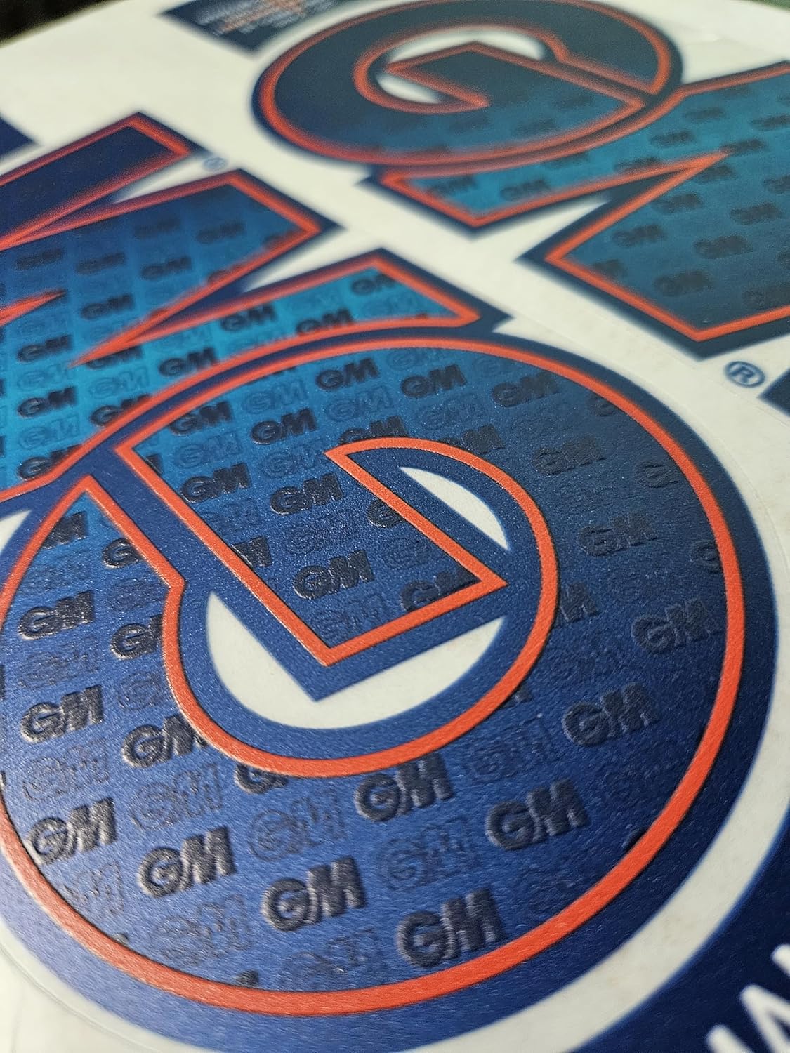 AYN Bat Sticker 4D Digital Embossed English Willow Fiber Tape Sports Accessories Protection, MNA Blue