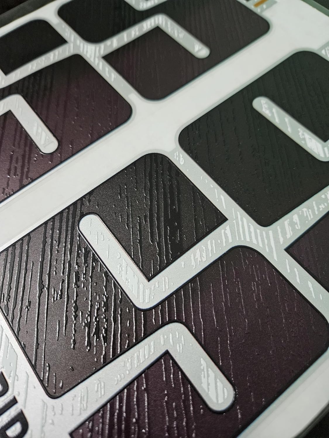 AYN Cricket Bat Sticker 4D Digital Embossed English Willow Fiber Tape Sports Accessories Protection,SKY Purple