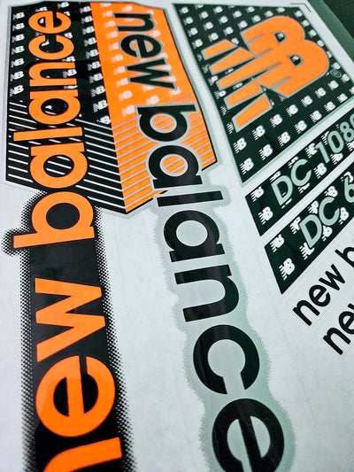 AYN Cricket Bat Sticker 2D Plain English Willow Fiber Tape Sports Accessories Protection, DCTC Orange