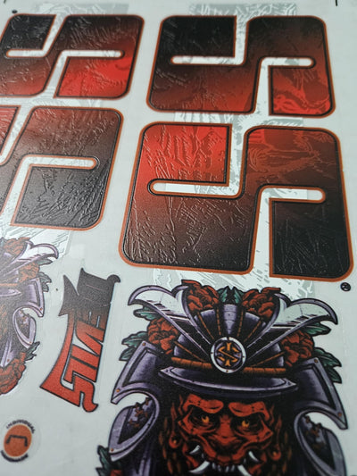 AYN Cricket Bat Sticker 4D Digital Embossed English Willow Fiber Tape Sports Accessories Protection, DEL Red